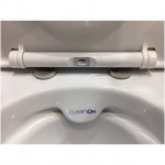 Potinkinio rėmo Grohe, mygtuko Skate Air ir klozeto Opoczno Urban Harmony Rimless su plonu lėtaeigiu dangčiu komplektas